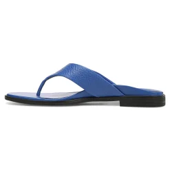 Clearance Vionic Agave Toe Post Sandal Black Leather|Classic Blue|Cream|Gold