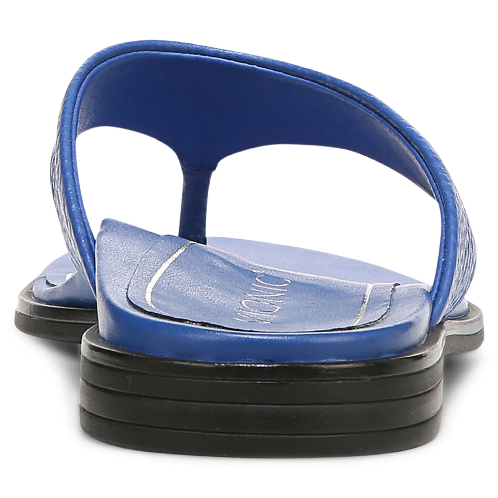 Clearance Vionic Agave Toe Post Sandal Black Leather|Classic Blue|Cream|Gold