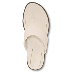 Clearance Vionic Agave Toe Post Sandal Black Leather|Classic Blue|Cream|Gold