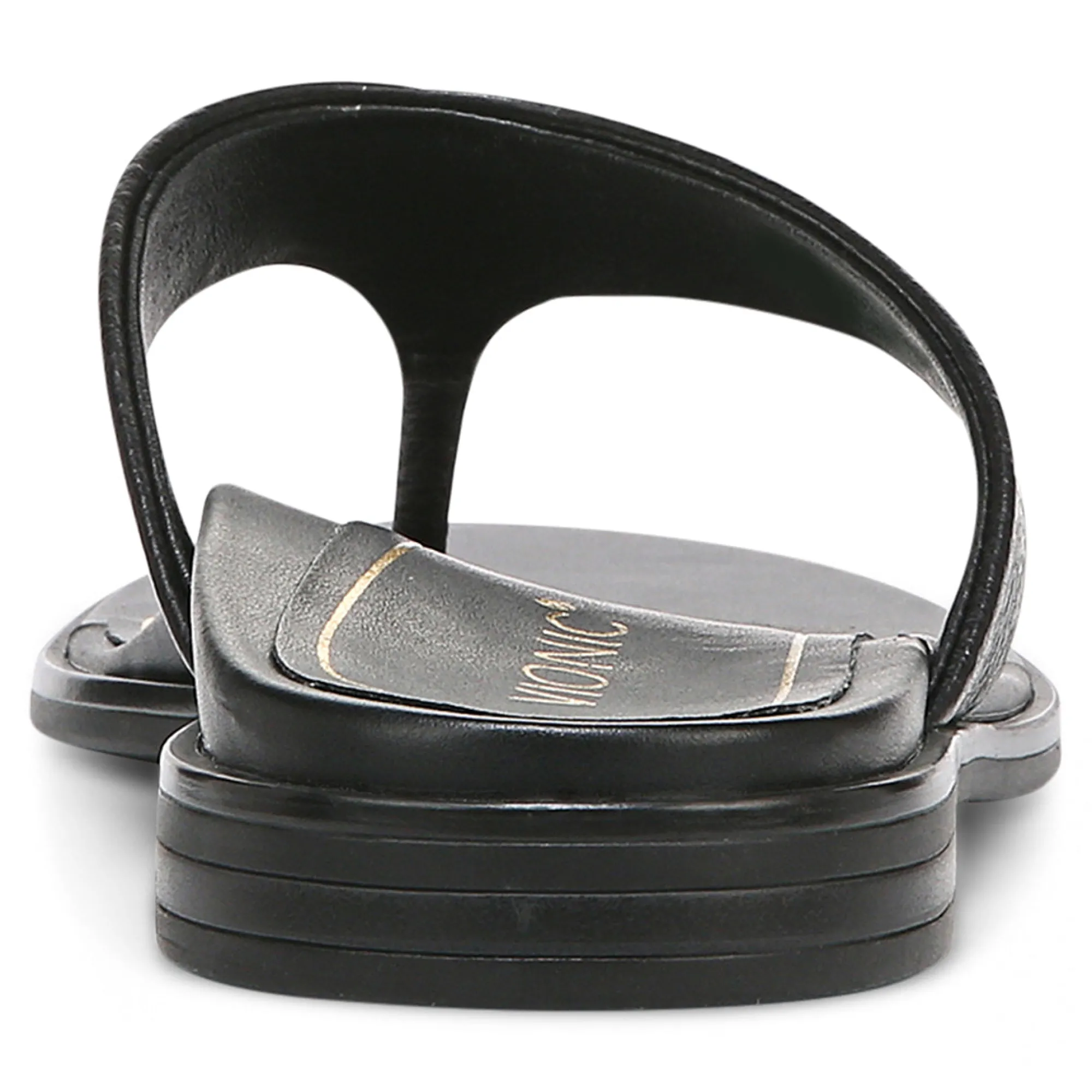 Clearance Vionic Agave Toe Post Sandal Black Leather|Classic Blue|Cream|Gold