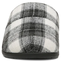 Discount Vionic Alfons Mule Slipper (Plaid) Black Plaid|Brown Plaid