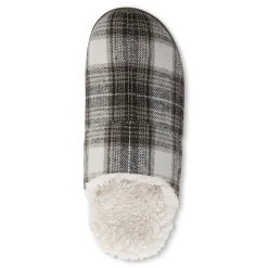 Discount Vionic Alfons Mule Slipper (Plaid) Black Plaid|Brown Plaid