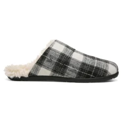 Discount Vionic Alfons Mule Slipper (Plaid) Black Plaid|Brown Plaid