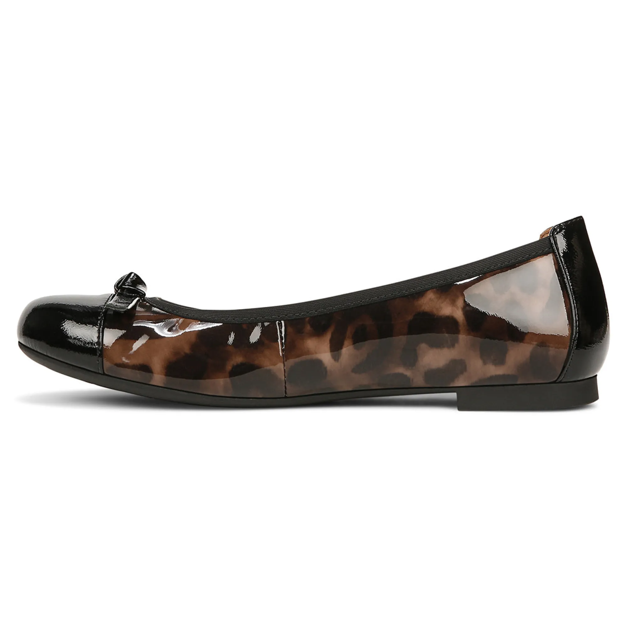 Online Vionic Amorie Flat Black|Black/Leopard Patent|Cream|Navy Patent