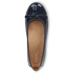Online Vionic Amorie Flat Black|Black/Leopard Patent|Cream|Navy Patent