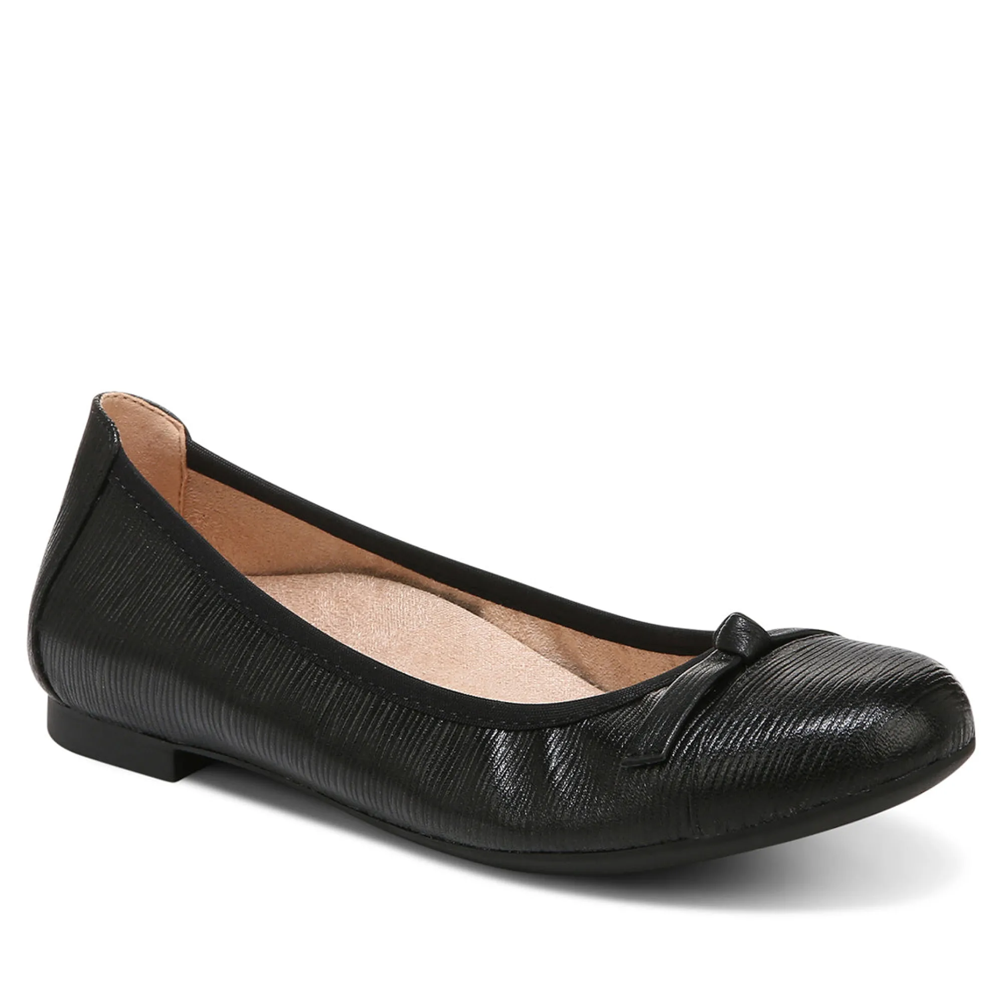 Flash Sale Vionic Amorie Flat (Wide) Black|Cream