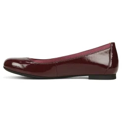 Outlet Vionic Anita Flat Crimson|Dark Teal|Gold|Silver