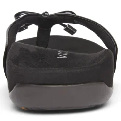 Sale Vionic Bella Toe-Post Sandal Black Patent|Black Print|Gold Cork|Marmalade