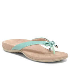 Sale Vionic Bella Toe-Post Sandal Black Patent|Black Print|Gold Cork|Marmalade