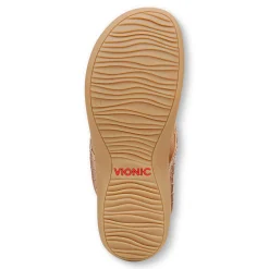 Sale Vionic Bella Toe-Post Sandal Black Patent|Black Print|Gold Cork|Marmalade