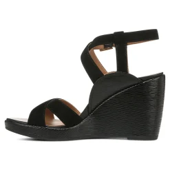 Hot Vionic Bonita Wedge Sandal Gold|Black|Macaroon