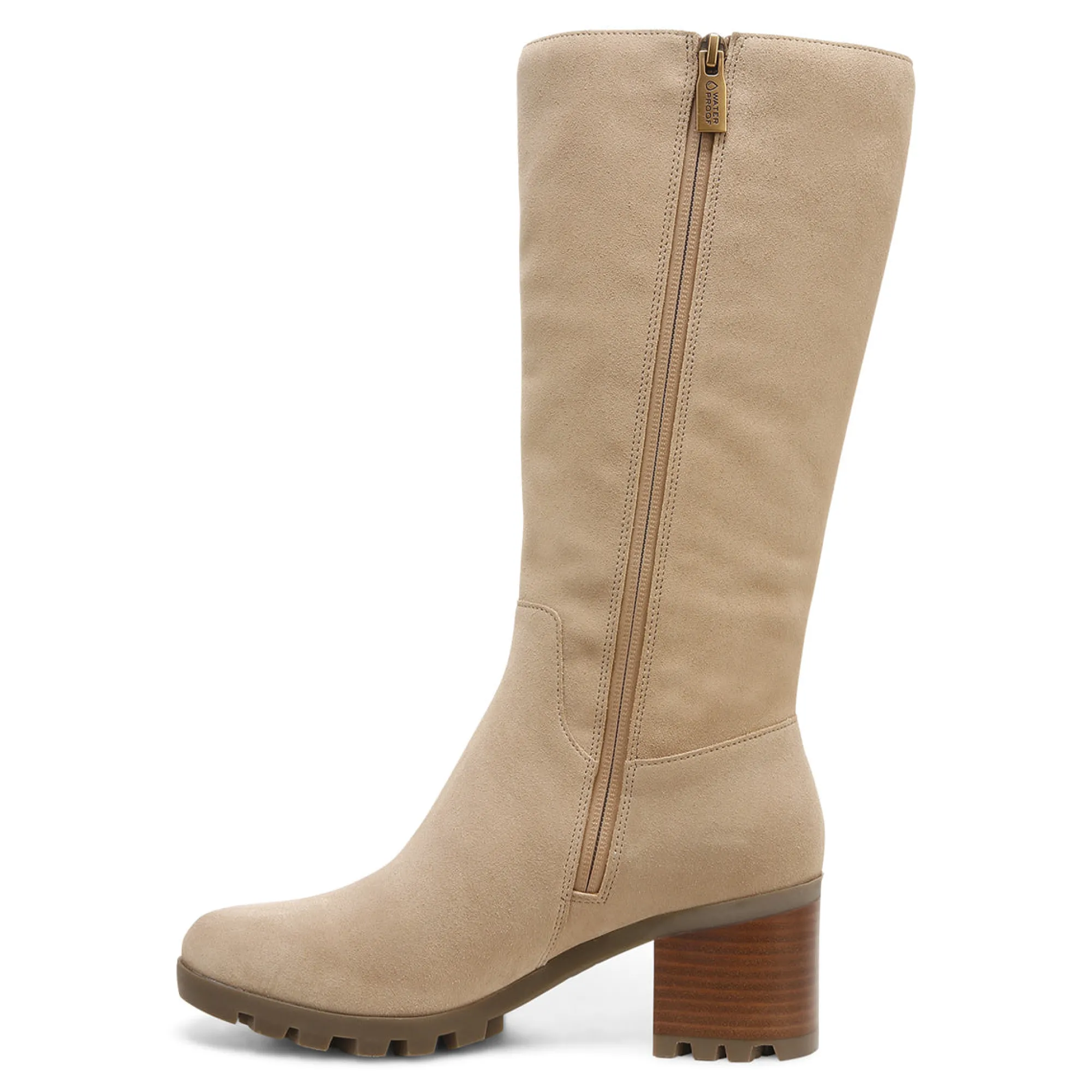 Online Vionic Brenna Waterproof Tall Boot Wheat