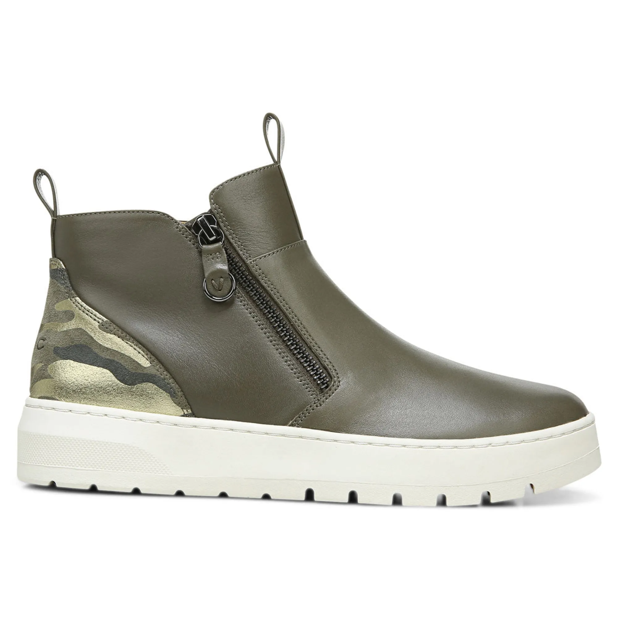 Outlet Vionic Brinkely Bootie Black|Cream|Olive
