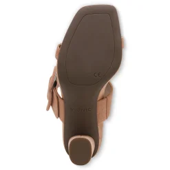 Outlet Vionic Brookell Heeled Sandal Black Leather|Black Suede|Cream|Gold