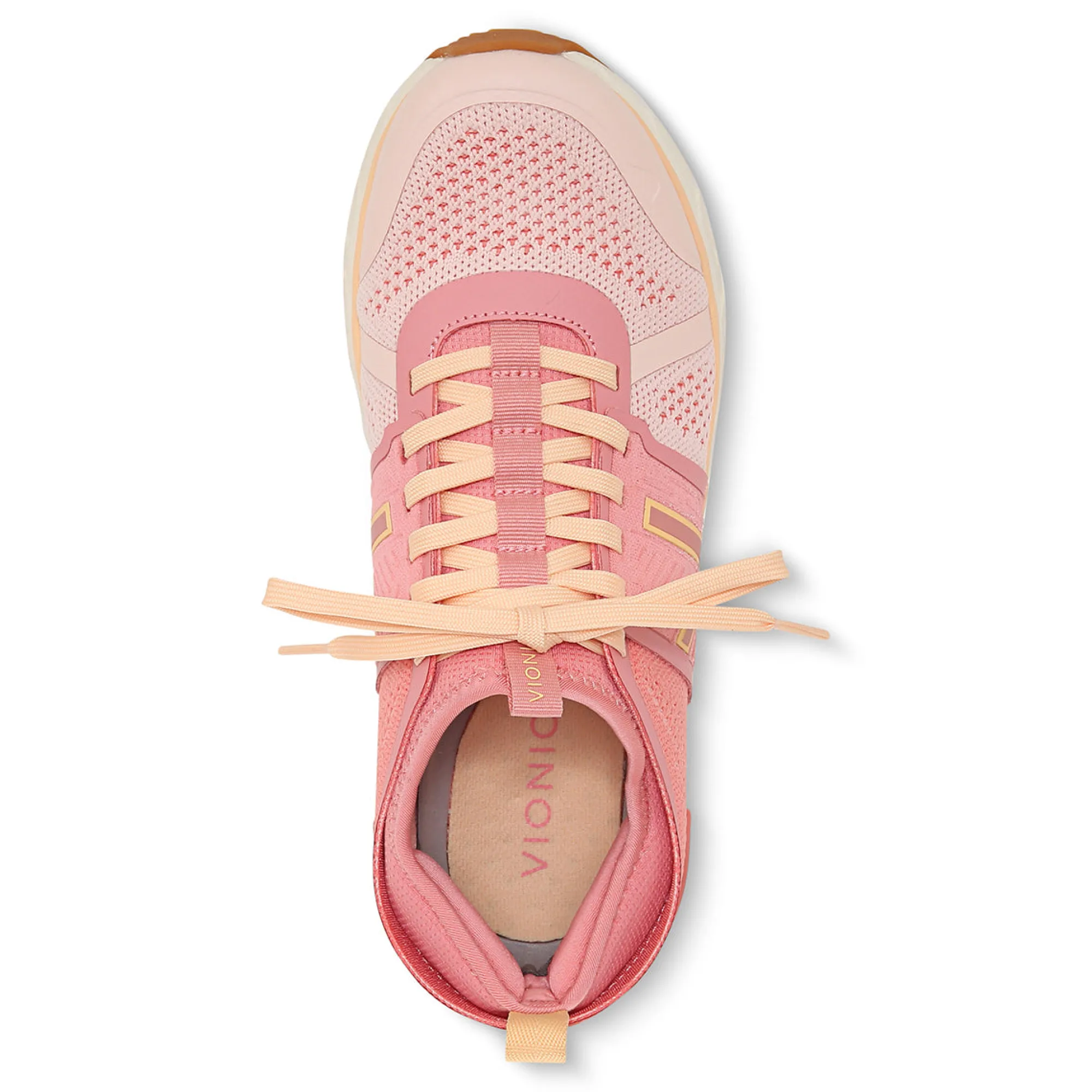 Clearance Vionic Captivate Sneaker Black/Black|Charcoal|Smoked Salmon|White