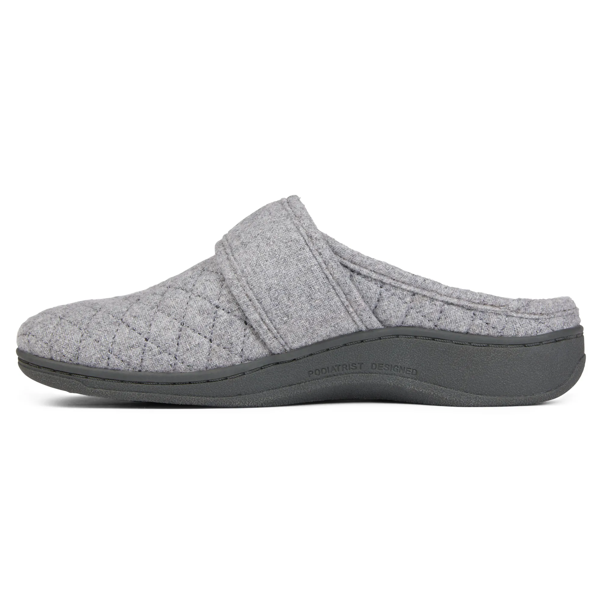 Shop Vionic Carlin Slipper Black|Cream|Cream Multi|Light Grey