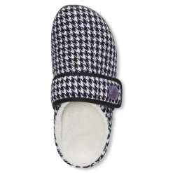 Shop Vionic Carlin Slipper Black|Cream|Cream Multi|Light Grey