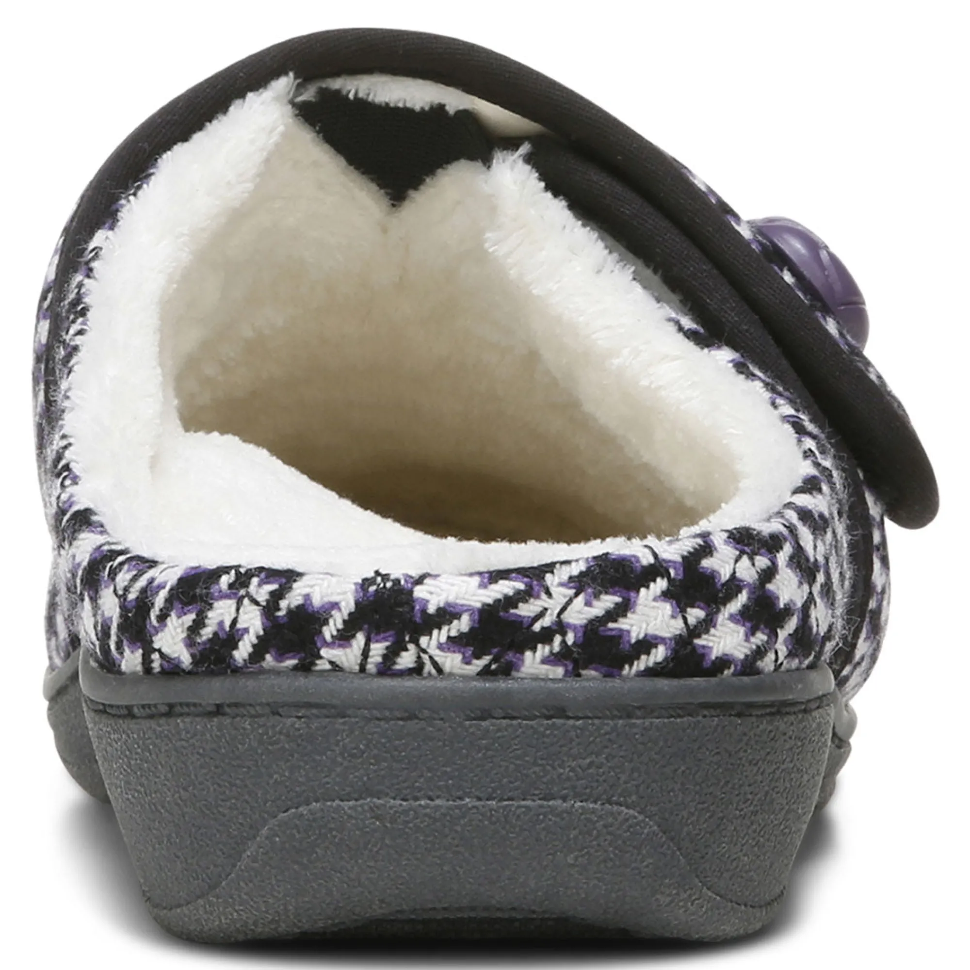 Shop Vionic Carlin Slipper Black|Cream|Cream Multi|Light Grey