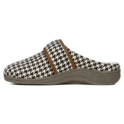 Shop Vionic Carlin Slipper Black|Cream|Cream Multi|Light Grey