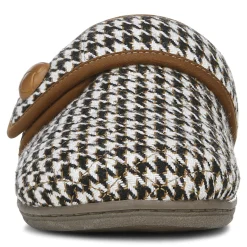 Shop Vionic Carlin Slipper Black|Cream|Cream Multi|Light Grey