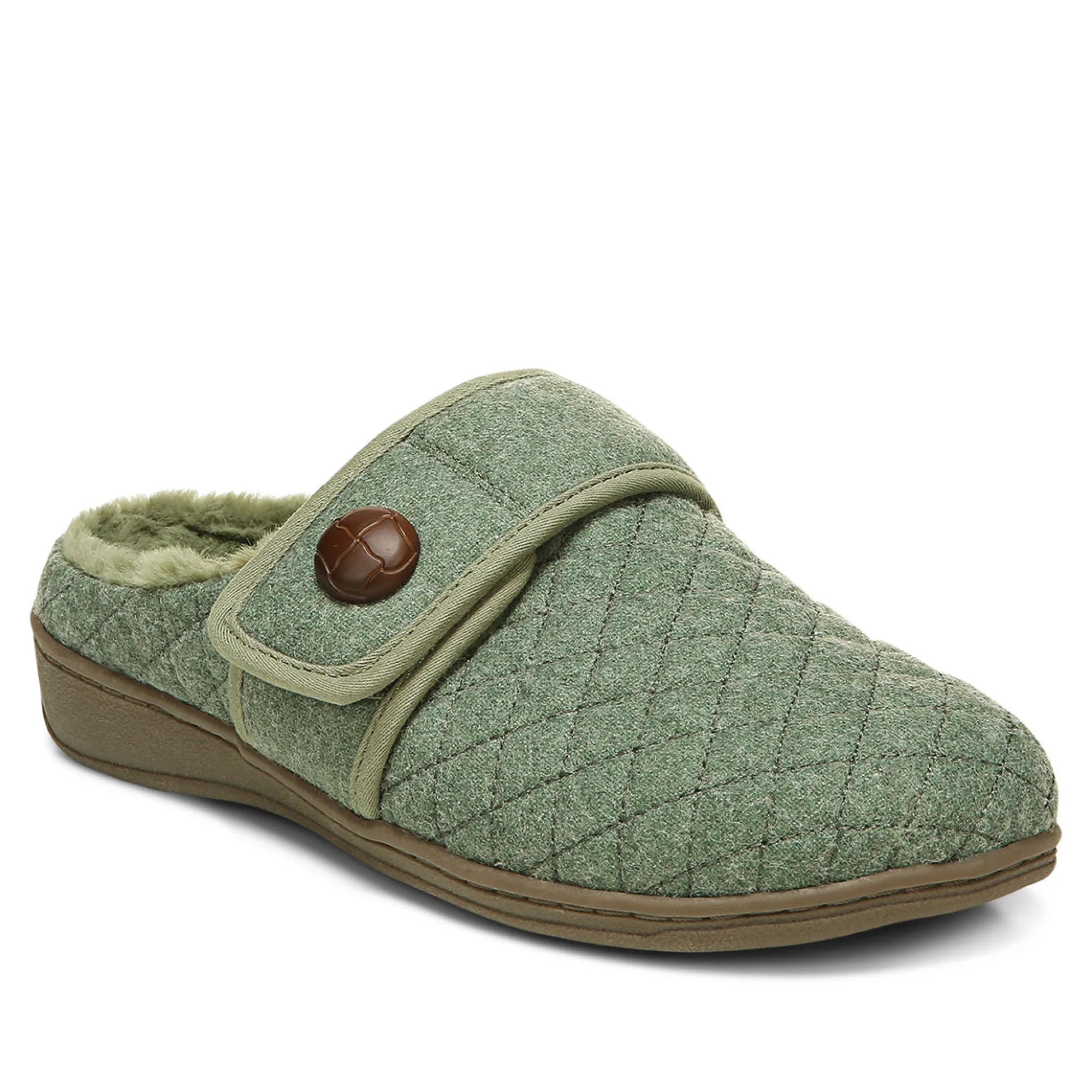 Hot Vionic Carlin Slipper Ii Army Green|Horizon Blue|Rhubarb