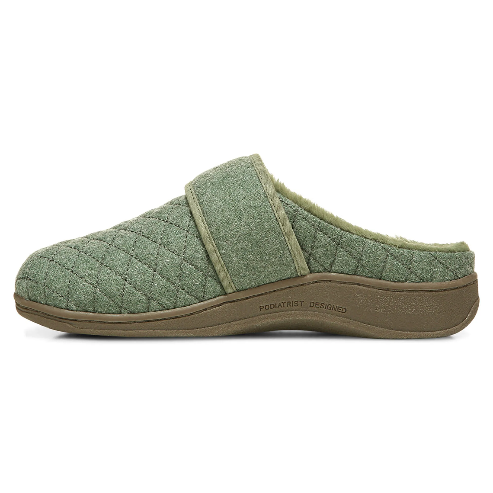Hot Vionic Carlin Slipper Ii Army Green|Horizon Blue|Rhubarb