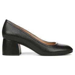 Clearance Vionic Carmel Heel Black|Black Patent Leopard|Crimson Red|Pewter Metallic