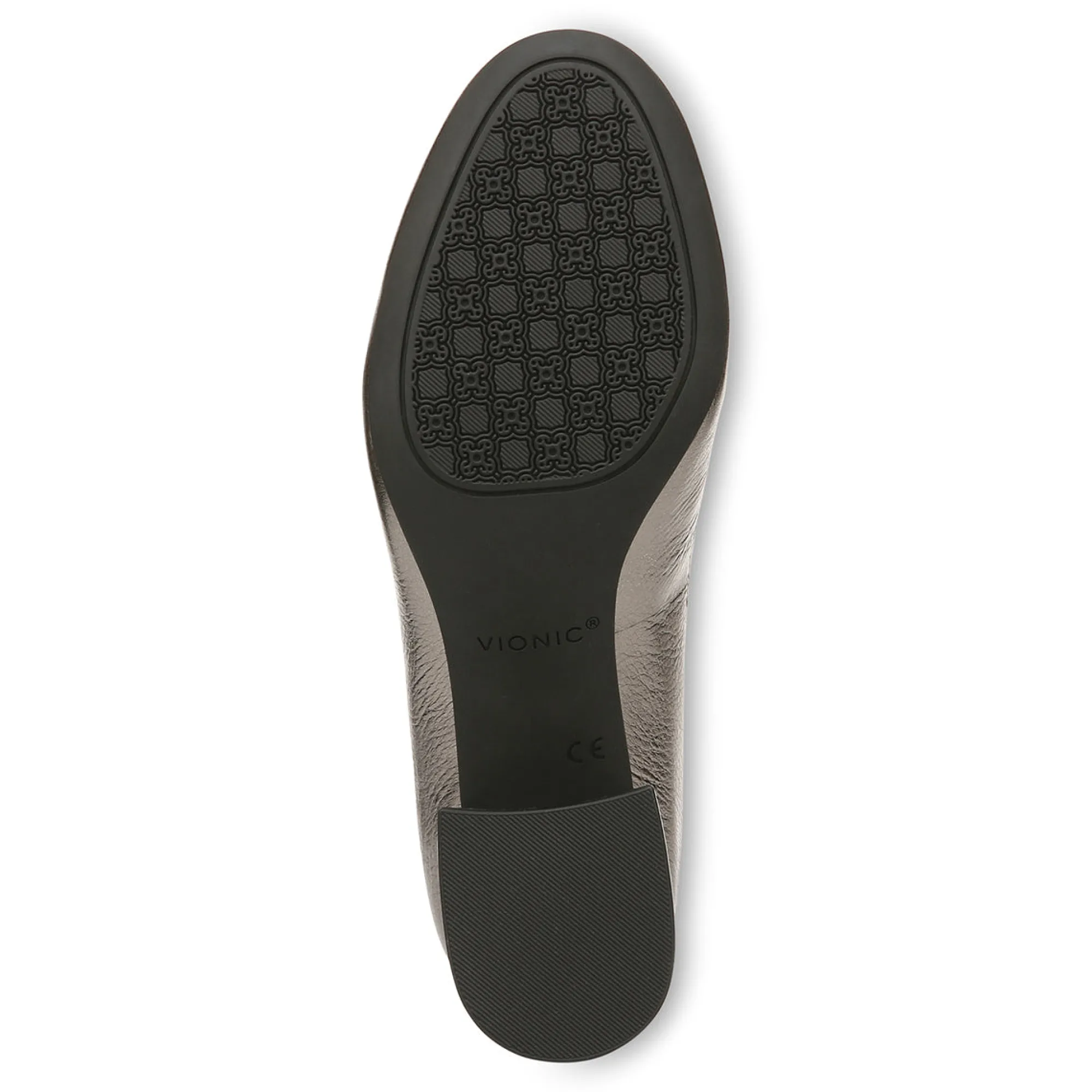 Clearance Vionic Carmel Heel Black|Black Patent Leopard|Crimson Red|Pewter Metallic