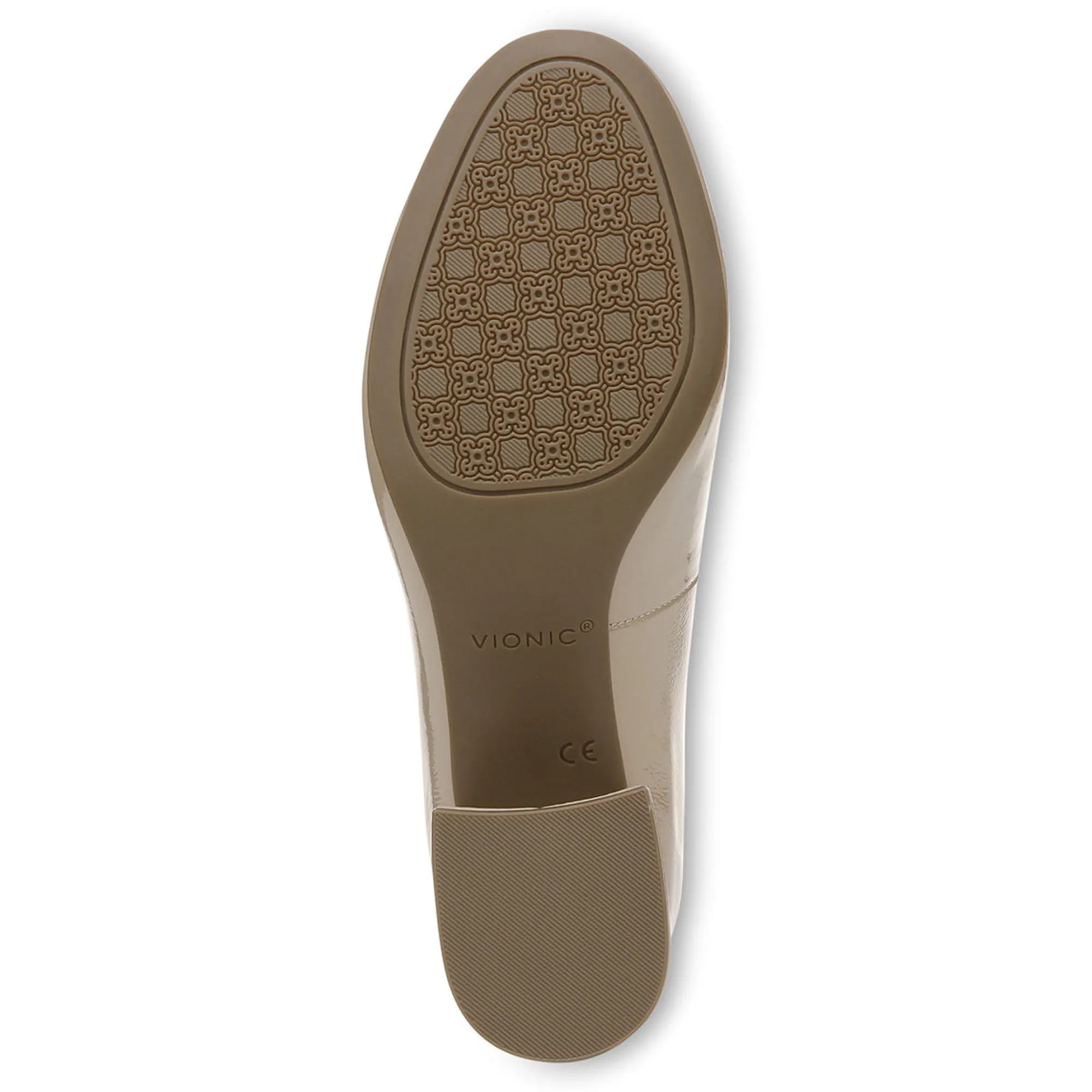 Clearance Vionic Carmel Heel Black|Black Patent Leopard|Crimson Red|Pewter Metallic