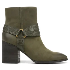 Online Vionic Carnelia Bootie Olive|Black|Cream