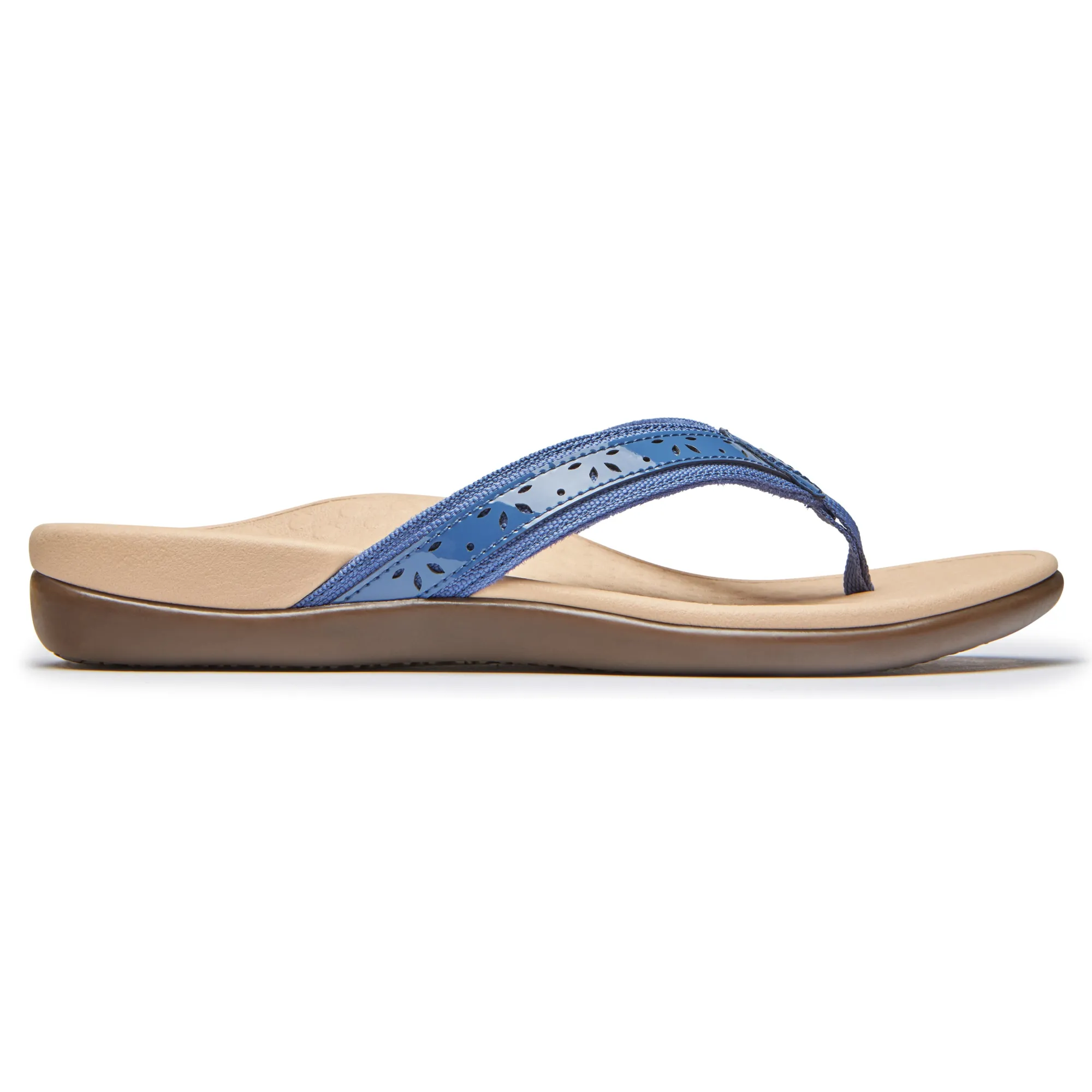 Online Vionic Casandra Toe Post Sandal Ii Indigo|Lake Blue|Lime|Pale Blush