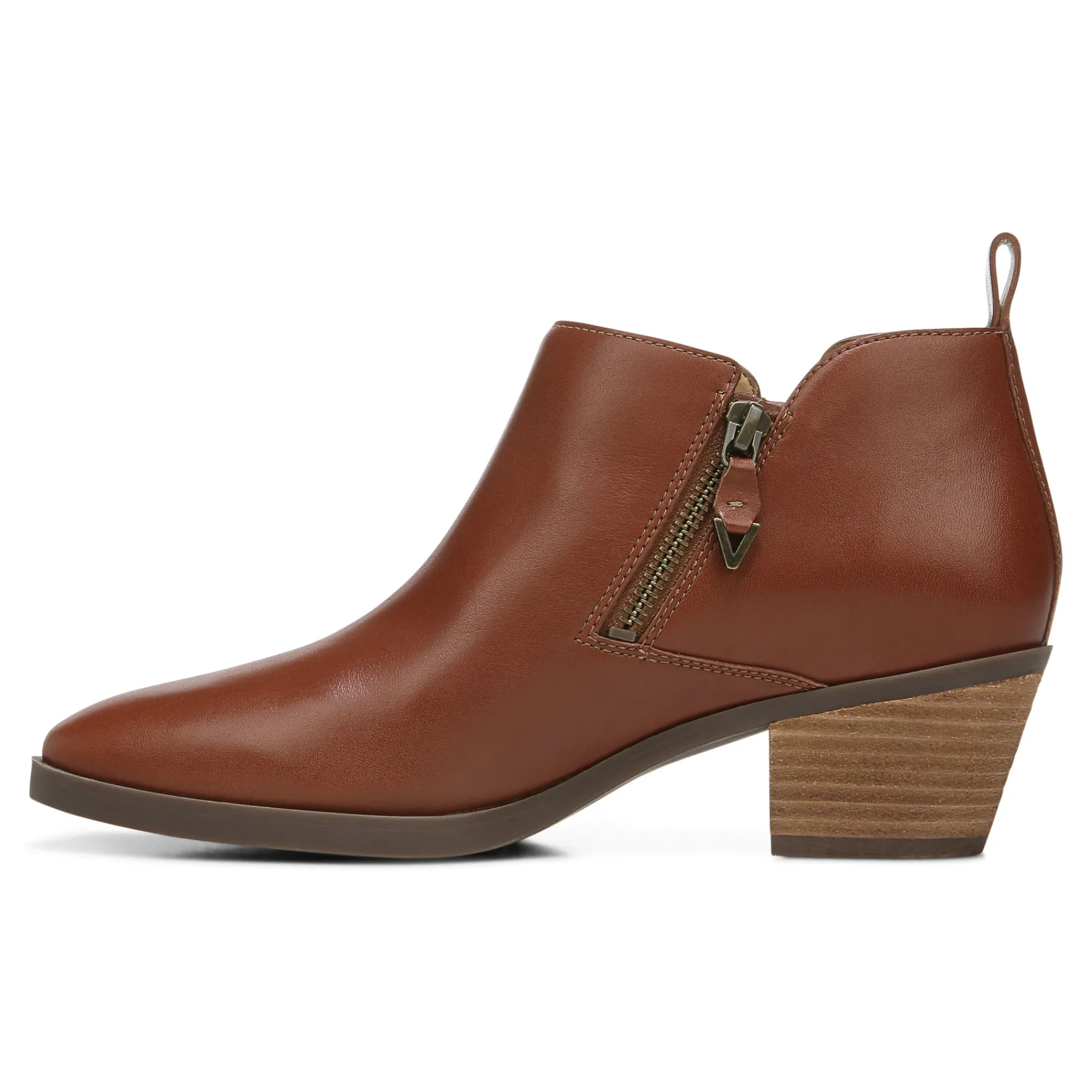 Shop Vionic Cecily Ankle Bootie Black|Calf Hair Tan|Chocolate|Cognac
