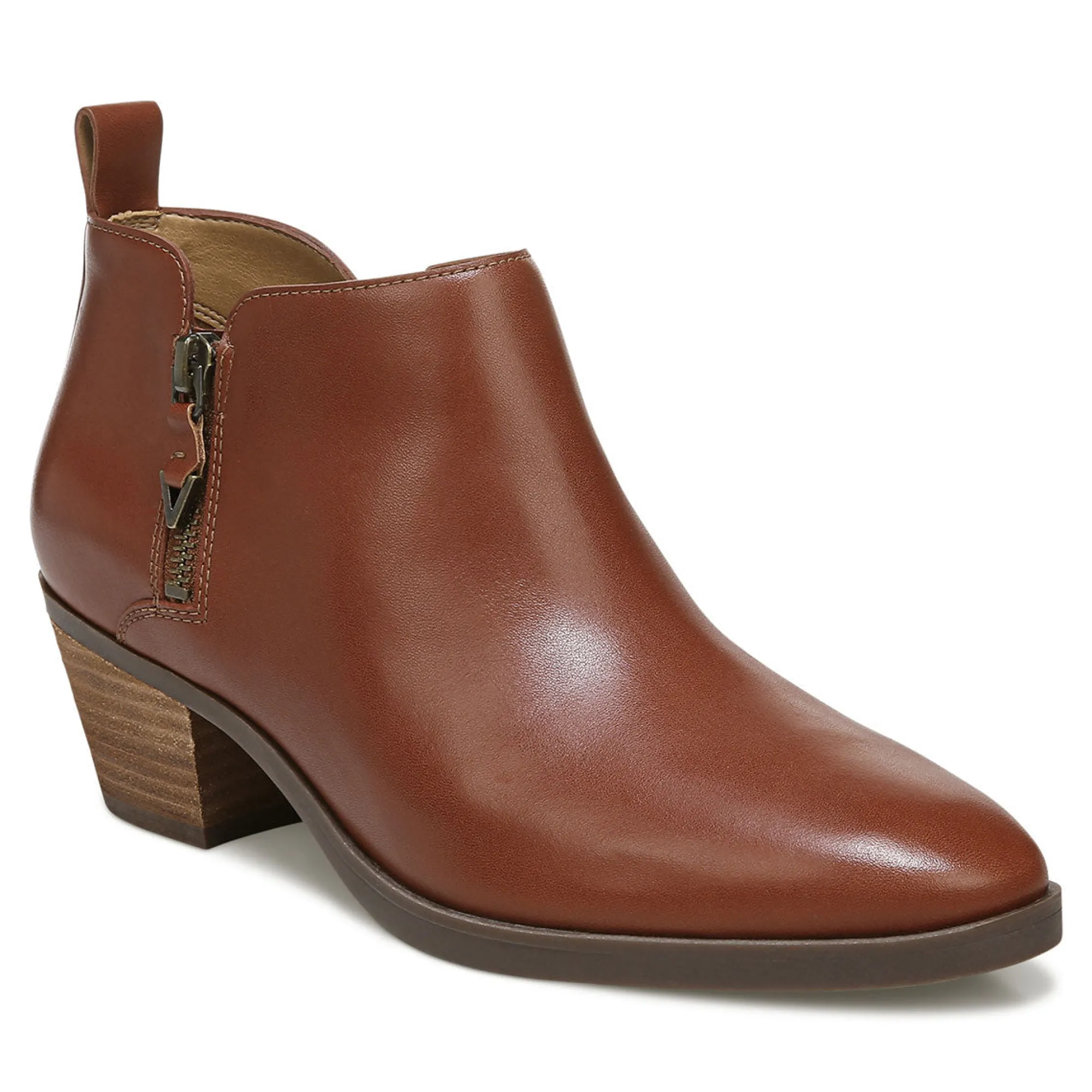Online Vionic Cecily Ankle Bootie Black|Calf Hair Tan|Chocolate|Cognac