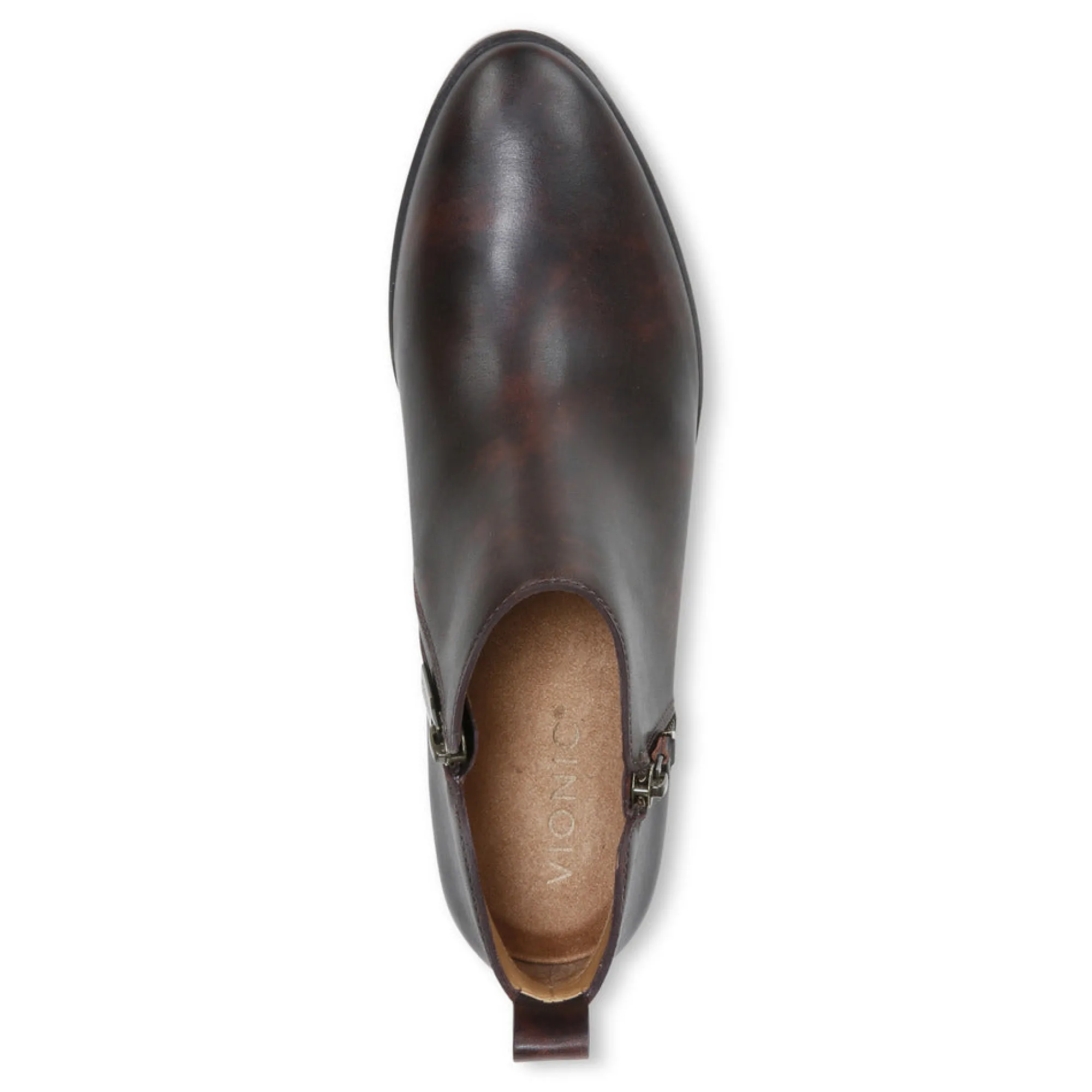 Online Vionic Cecily Ankle Bootie Black|Calf Hair Tan|Chocolate|Cognac