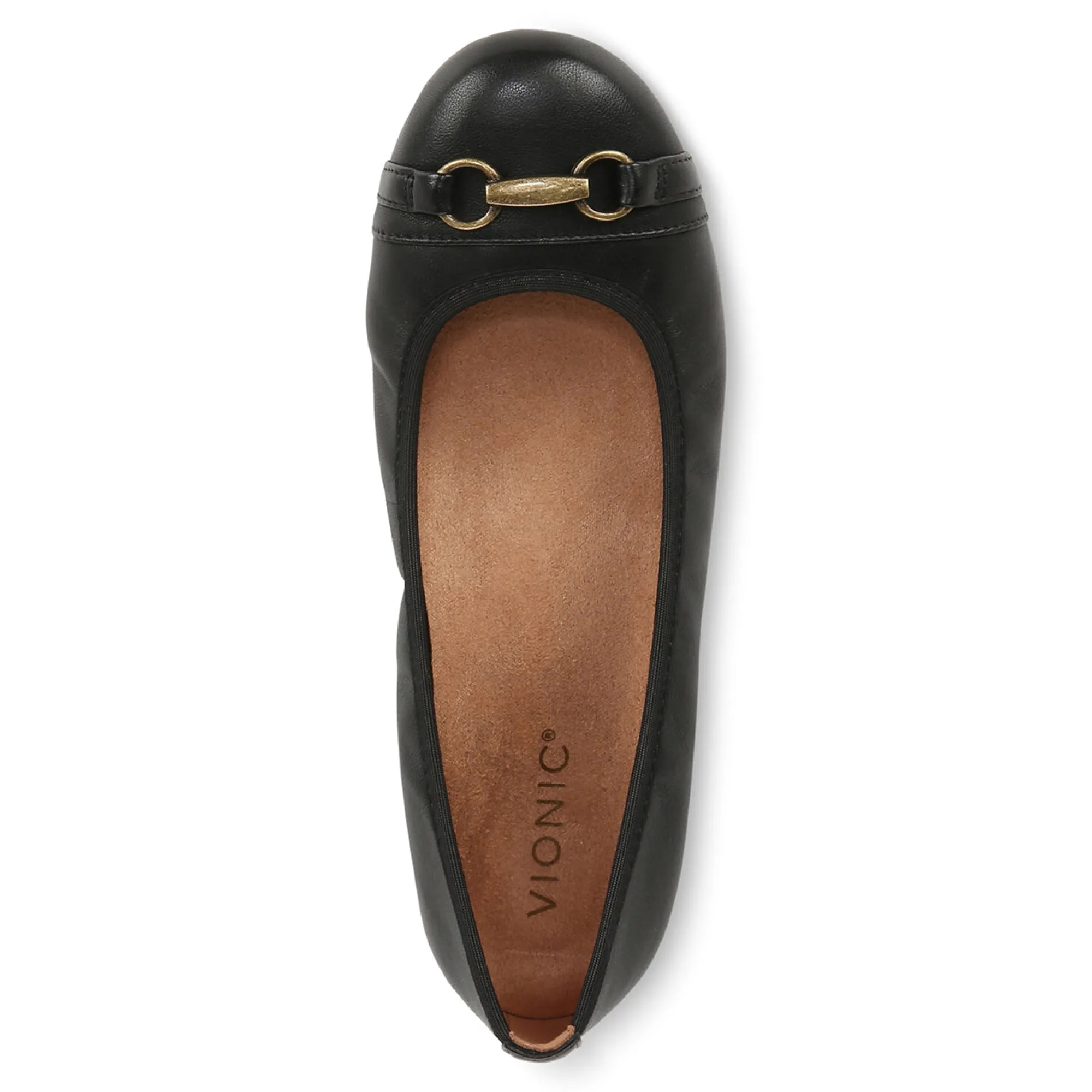 Cheap Vionic Delanie Flat Black|Chocolate|Cream