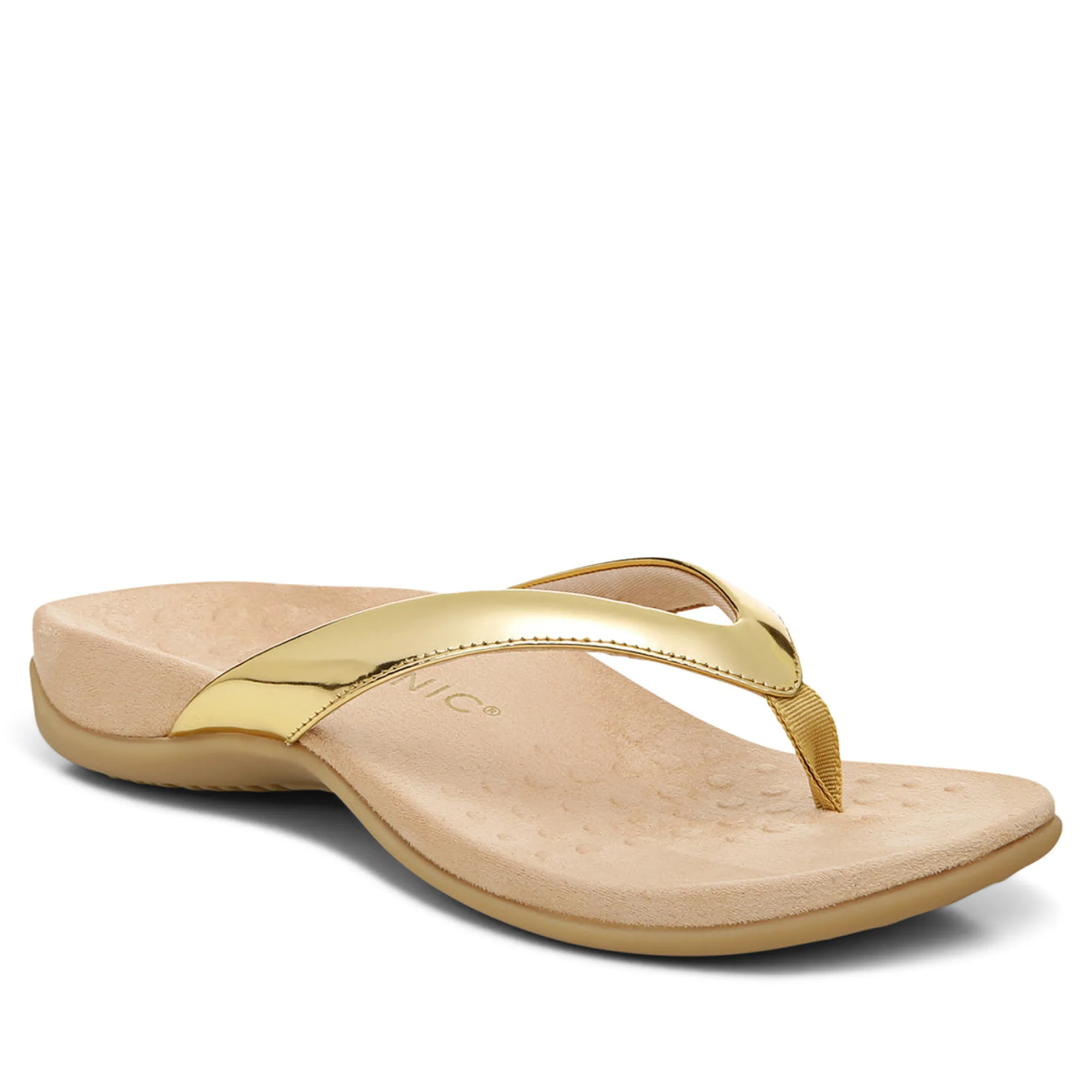 Online Vionic Dillon Toe Post Sandal Ii Gold|Lake Blue|Pale Lime|Peony Patent