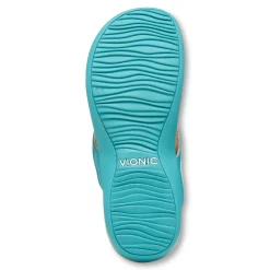 Online Vionic Dillon Toe Post Sandal Ii Gold|Lake Blue|Pale Lime|Peony Patent