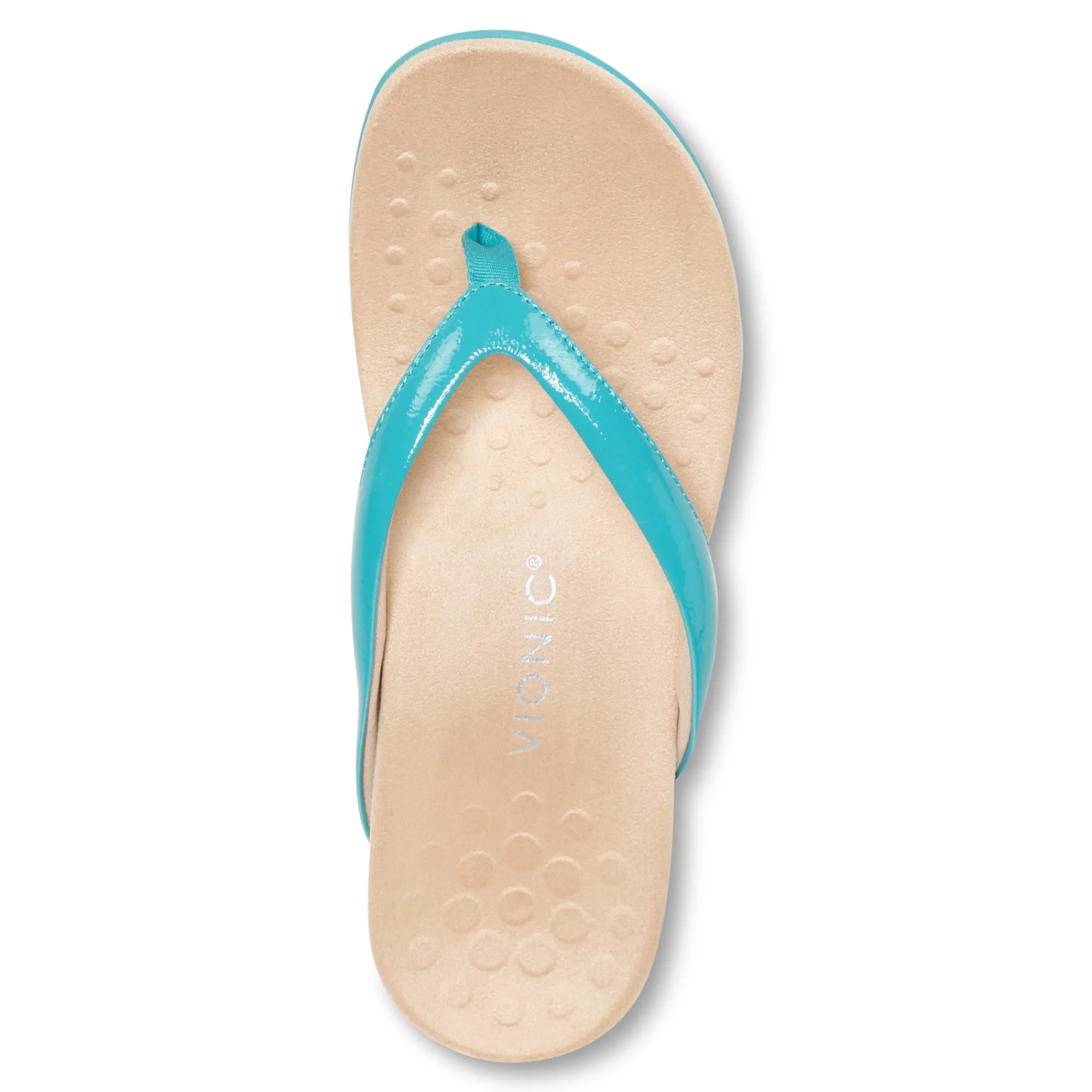 Online Vionic Dillon Toe Post Sandal Ii Gold|Lake Blue|Pale Lime|Peony Patent