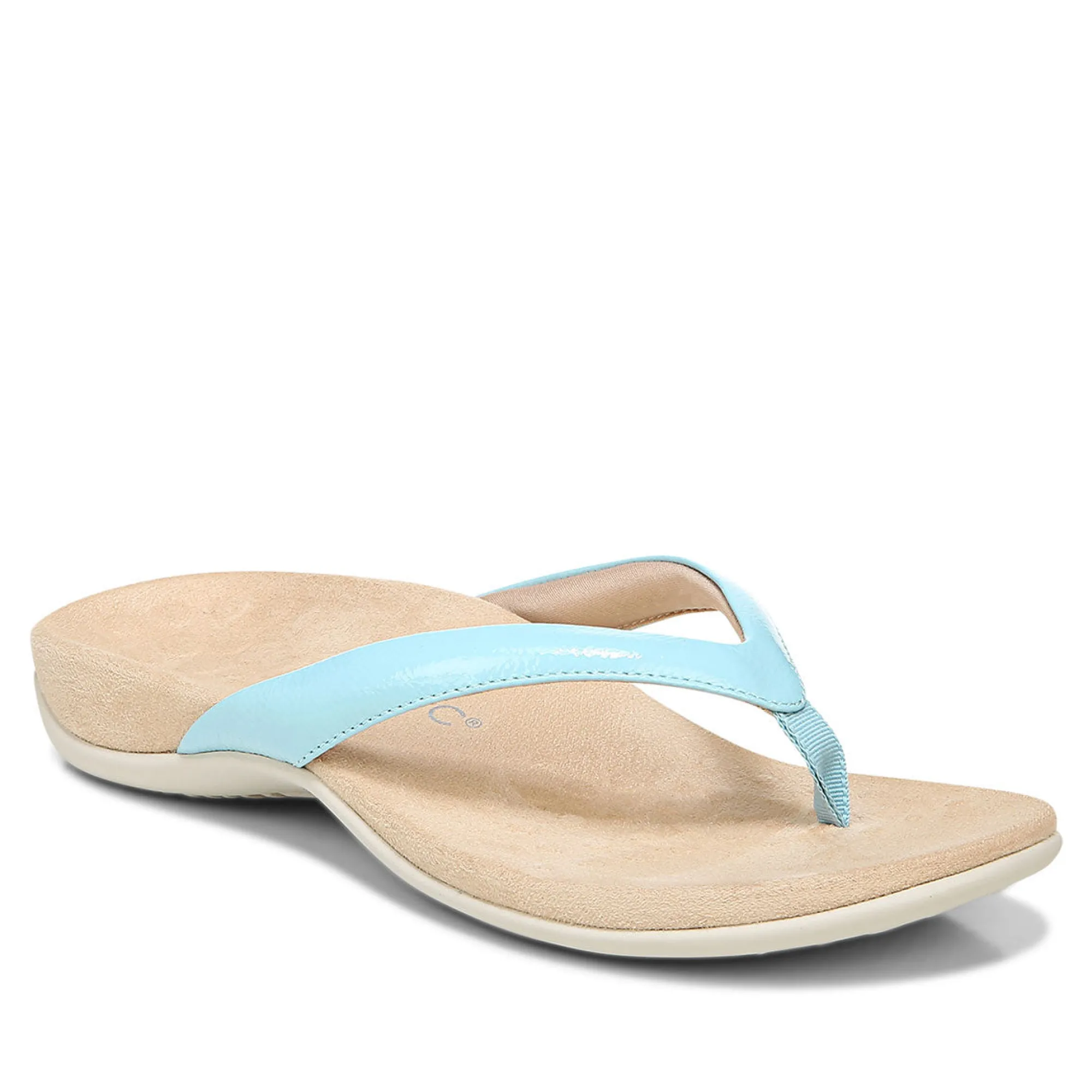 Online Vionic Dillon Toe Post Sandal Ii Gold|Lake Blue|Pale Lime|Peony Patent