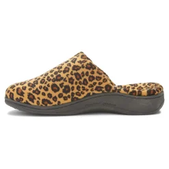 Clearance Vionic Gemma Mule Slipper Black|Leopard|Leopard Natural|Light Grey