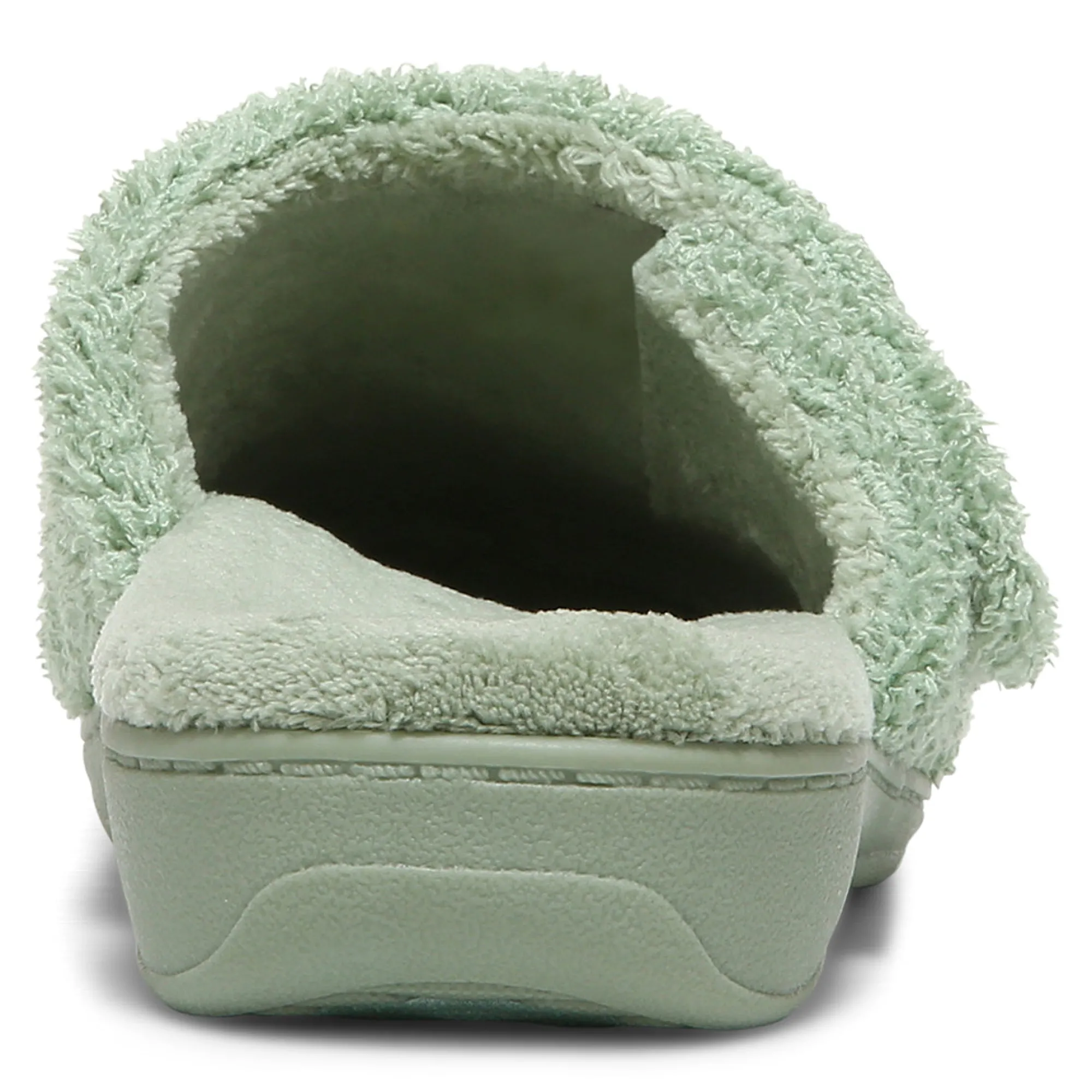 Hot Vionic Gemma Mule Slipper Iii Army Green|Basil (Curly Terry)|Dusk (Curly Terry)|Fuji Apple