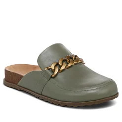Cheap Vionic Georgie Mule Cream|Army Green|Black Leather|Black Suede