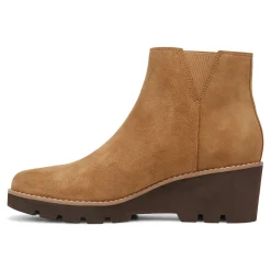 Shop Vionic Hazal Ankle Boot Black Suede|Cognac Suede|Stone Suede