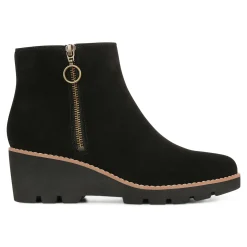 Shop Vionic Hazal Ankle Boot Black Suede|Cognac Suede|Stone Suede