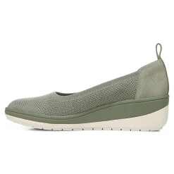 Online Vionic Jacey Knit Wedge Army Green|Black|Charcoal|Shiraz