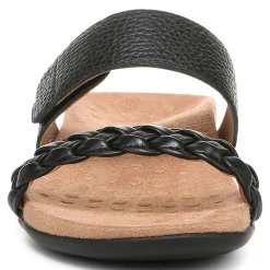 Store Vionic Jeanne Slide Sandal (Wide) Black|Cream|Gold|Rose