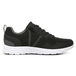 Best Vionic Jetta Sneaker Black|Light Grey|White
