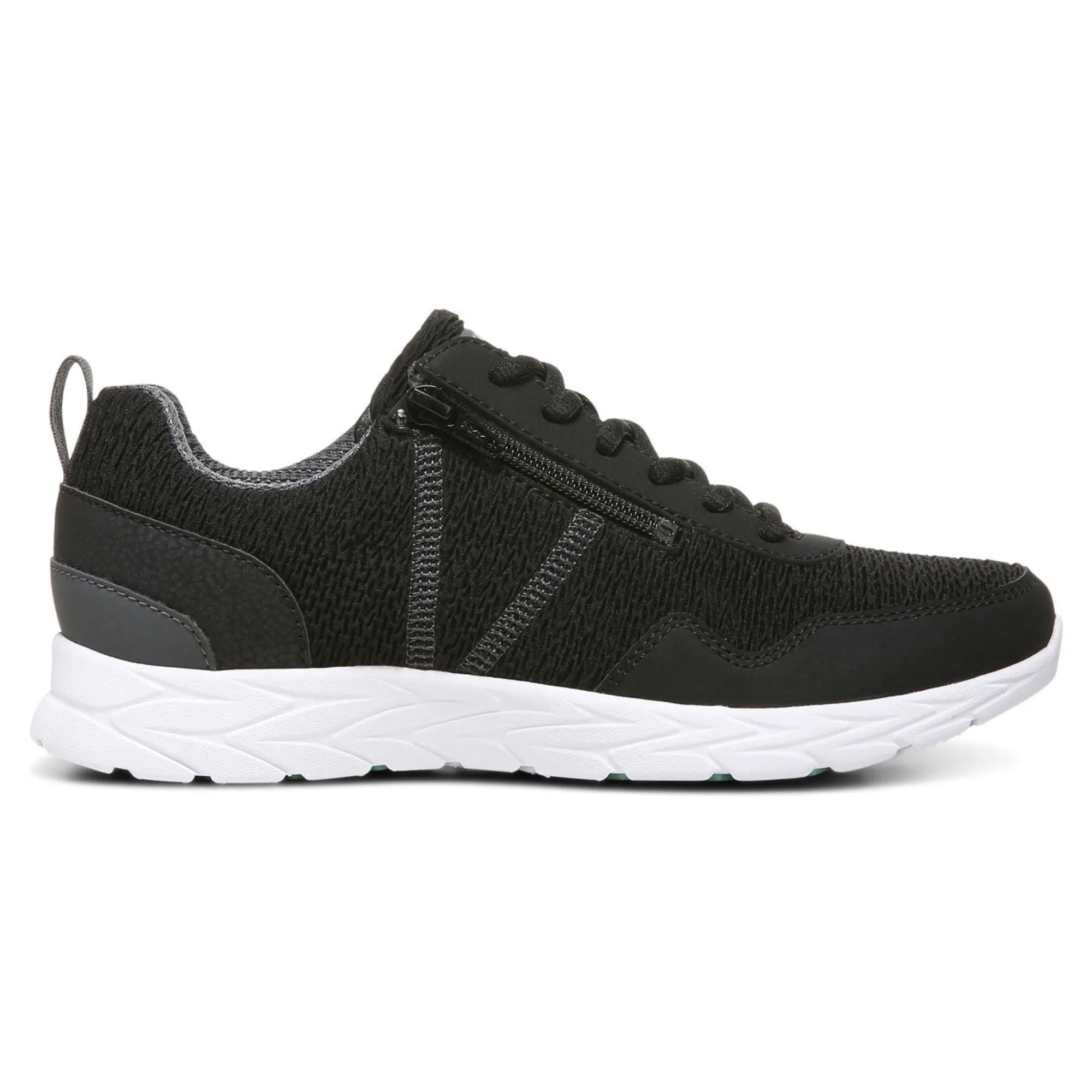 Best Vionic Jetta Sneaker Black|Light Grey|White