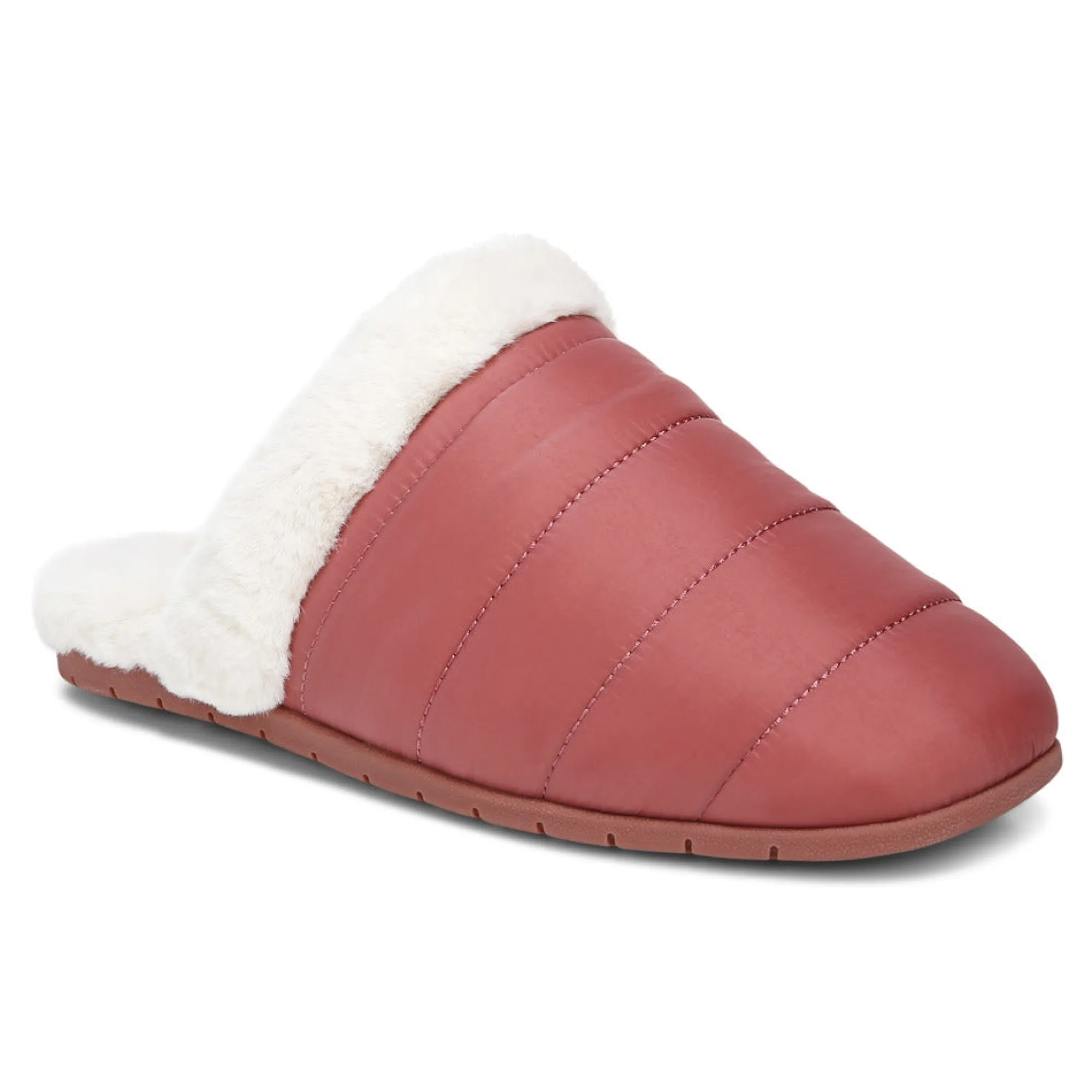 Clearance Vionic Josephine Slipper Beige|Black|Dusty Cedar