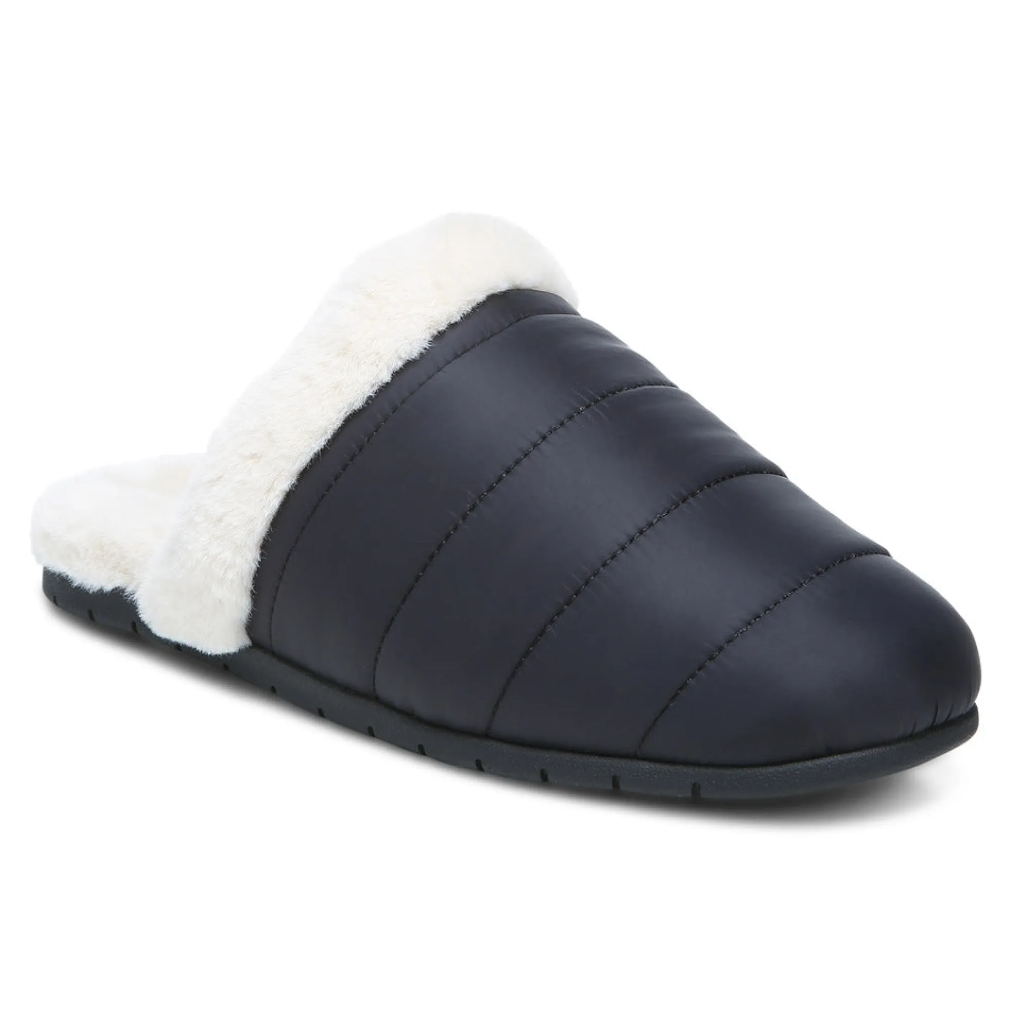 Clearance Vionic Josephine Slipper Beige|Black|Dusty Cedar
